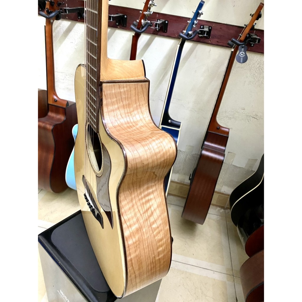 GUITAR BA ĐỜN ACOUSTIC T700 CẨN XÀ CỪ