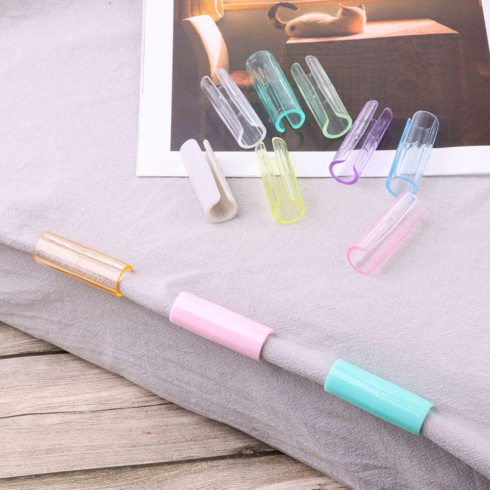 SUYO Set 12 Kẹp Cố Định Ga Giường Trong Suốt Chống Trượt Tiện Lợi
