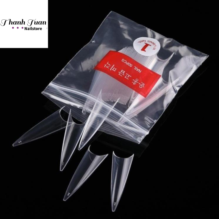 Móng hàn dài nhọn đủ size (10 túi/1set) - phụ kiện làm nail  - Phụ kiện đồ nail