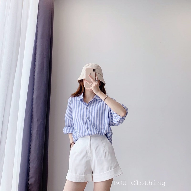 Set sơ mi + quần short năng động ngày hè BOÚ Clothing