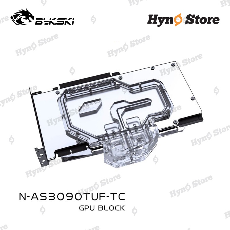 Block tản nhiệt nước VGA Bykski 2 mặt VRAM Asus TUF N-AS3090TUF-TC  Tản nhiệt nước custom - Hyno Store