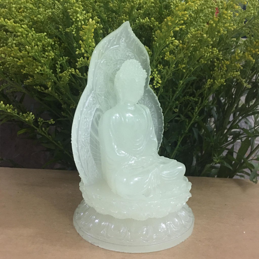 Tượng Phật - Tượng Phật A Di Đà - Tượng A Di Đà có dạ quang cao 15 cm - Tượng A Di Đà có dạ quang cao 15 cm