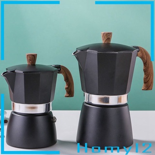 Stovetop Espresso Maker Moka Pot Coffee Brewer Moka Pot Percolator 150ml
