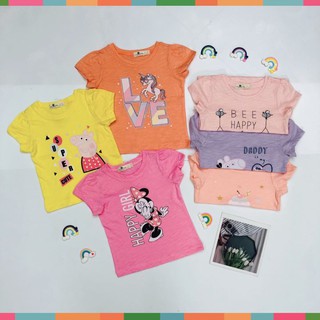 [Siêu Xinh] Áo Thun Bé Gái, Size 6-10, Hàng Made In Vn, Chất Cotton Xược Xuất Dư Đẹp, Nhiều Màu Sắc Cho Bé Lựa Chọn