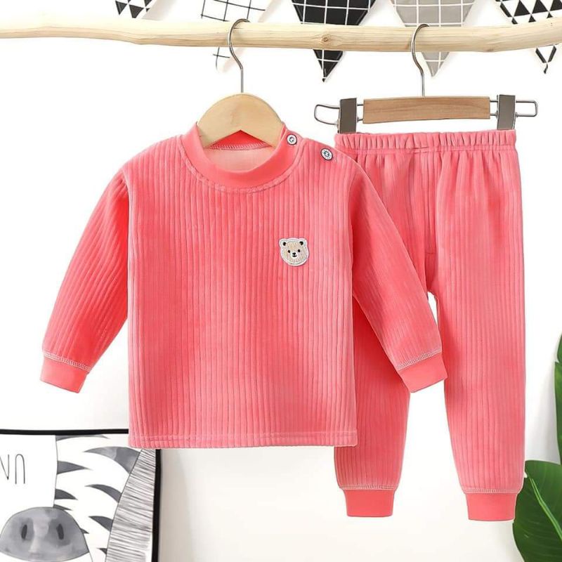 bộ nỉ nhung cho bé 7 đến 23kg