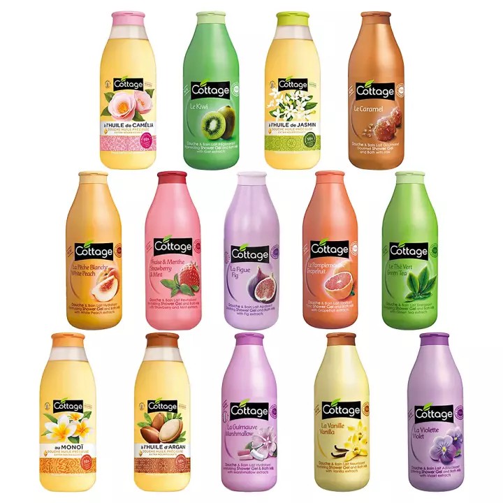 Sữa tắm Cottage của Pháp chai 750ml