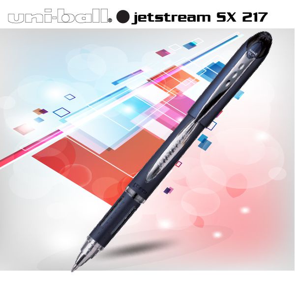 Bút bi nước đậy nắp UNI JETSTREAM