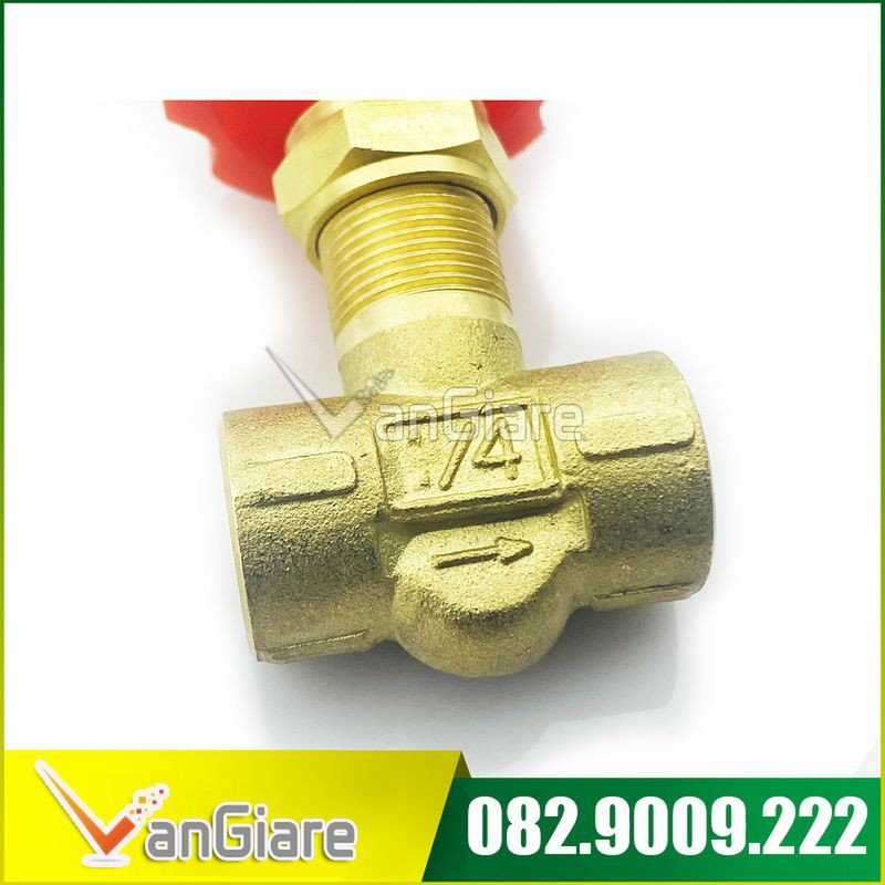 Van kim đồng thau 13mm (needle control valve)