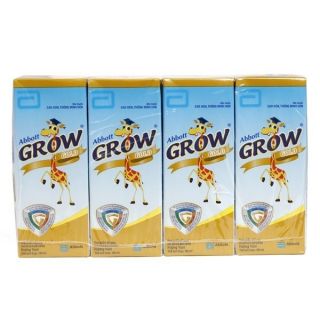 Lốc 4 hộp Sữa nước Abbott Grow Gold 110ml /180ml