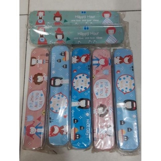 Hộp bút sắt mini