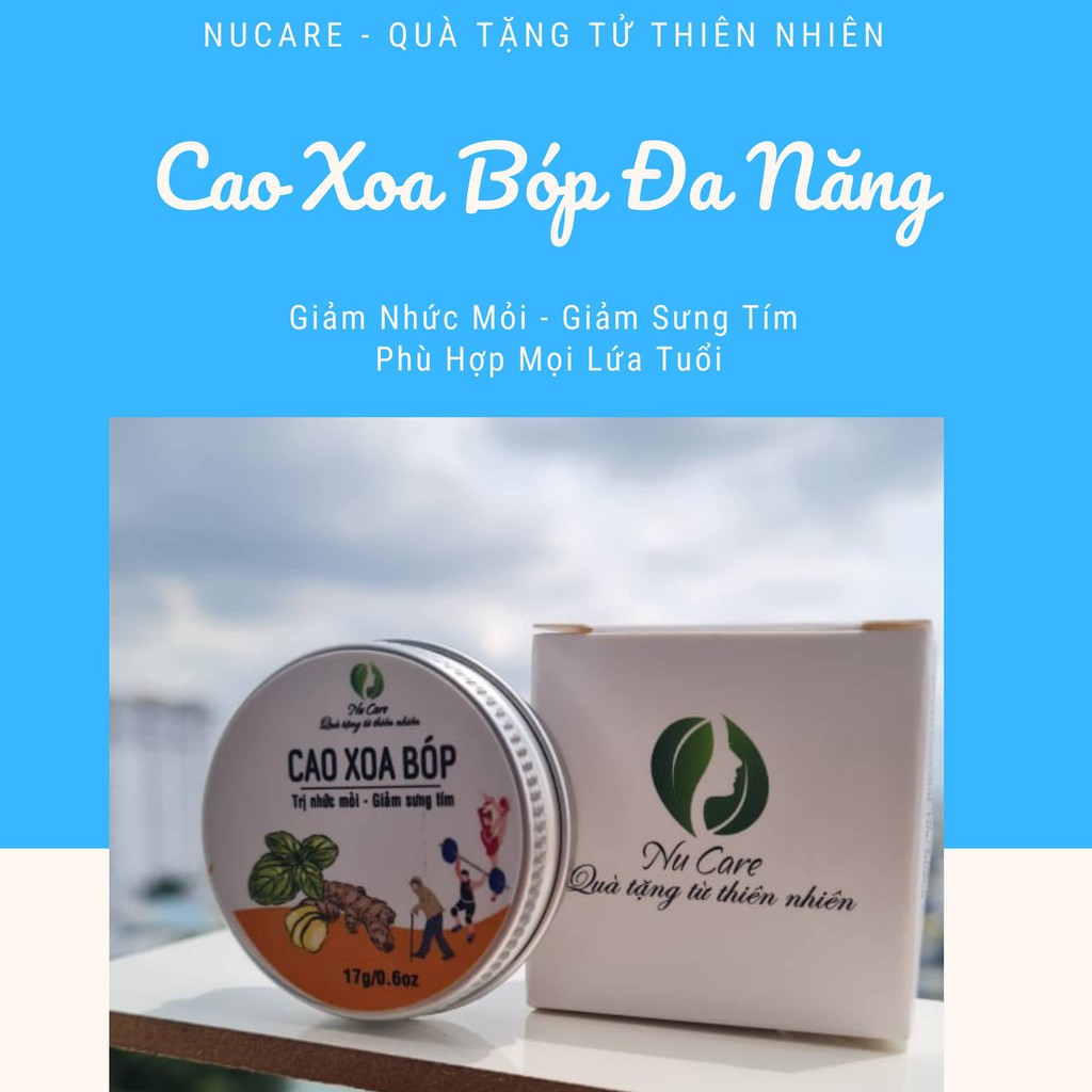 Cao Xoa Bóp Đa Năng An Toàn Hiệu Quả Với Mọi Lứa Tuổi NuCare