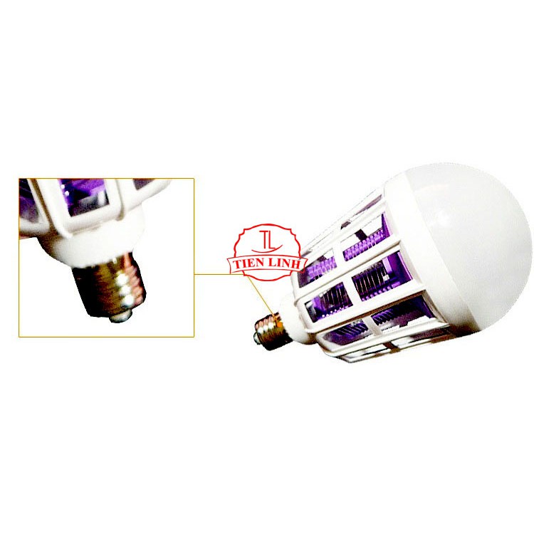 Bóng đèn led chiếu sáng kiêm đèn bắt muỗi và côn trùng TL37 / đuổi muỗi diệt muỗi (15W)