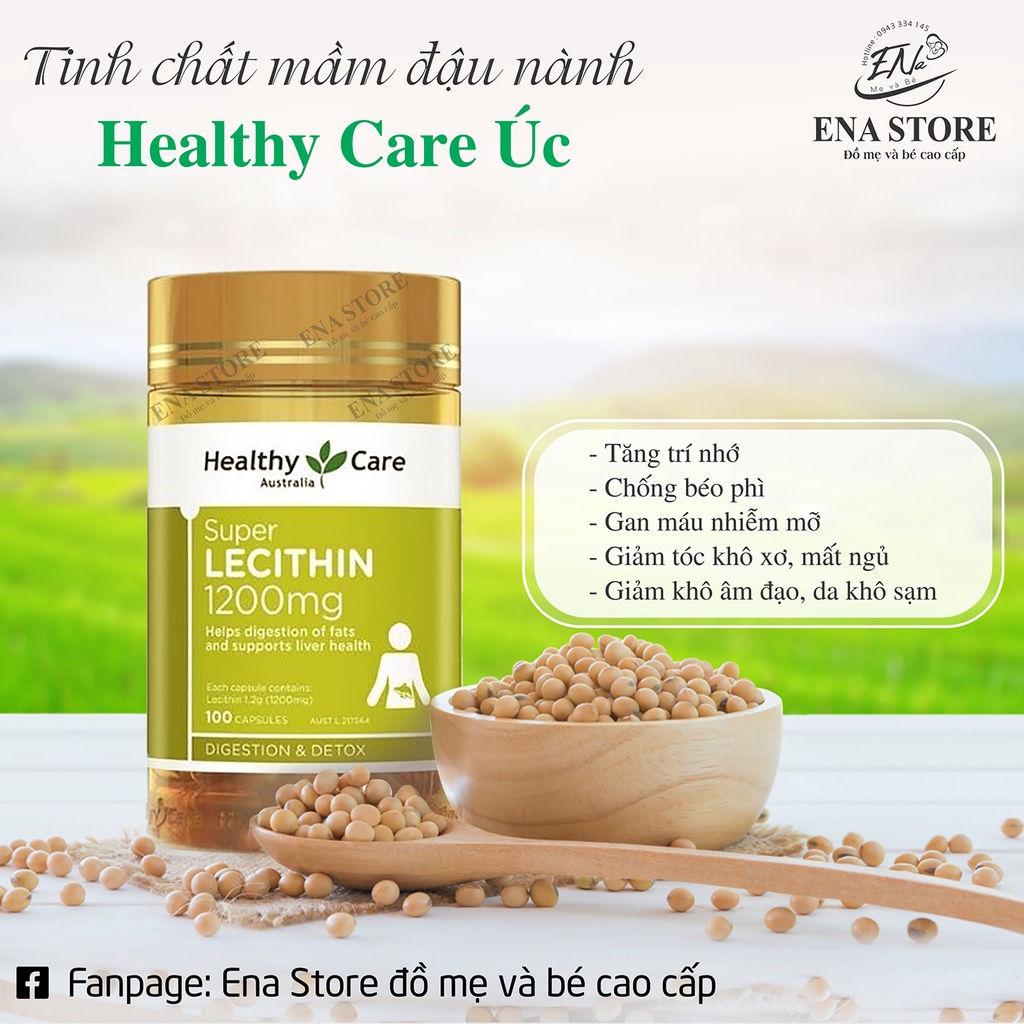Mầm Đậu Nành Healthy Care Super Lecithin