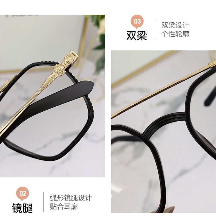 Mắt kính gọng to thời trang Hàn Quốc dành cho nam nữ mã ks40