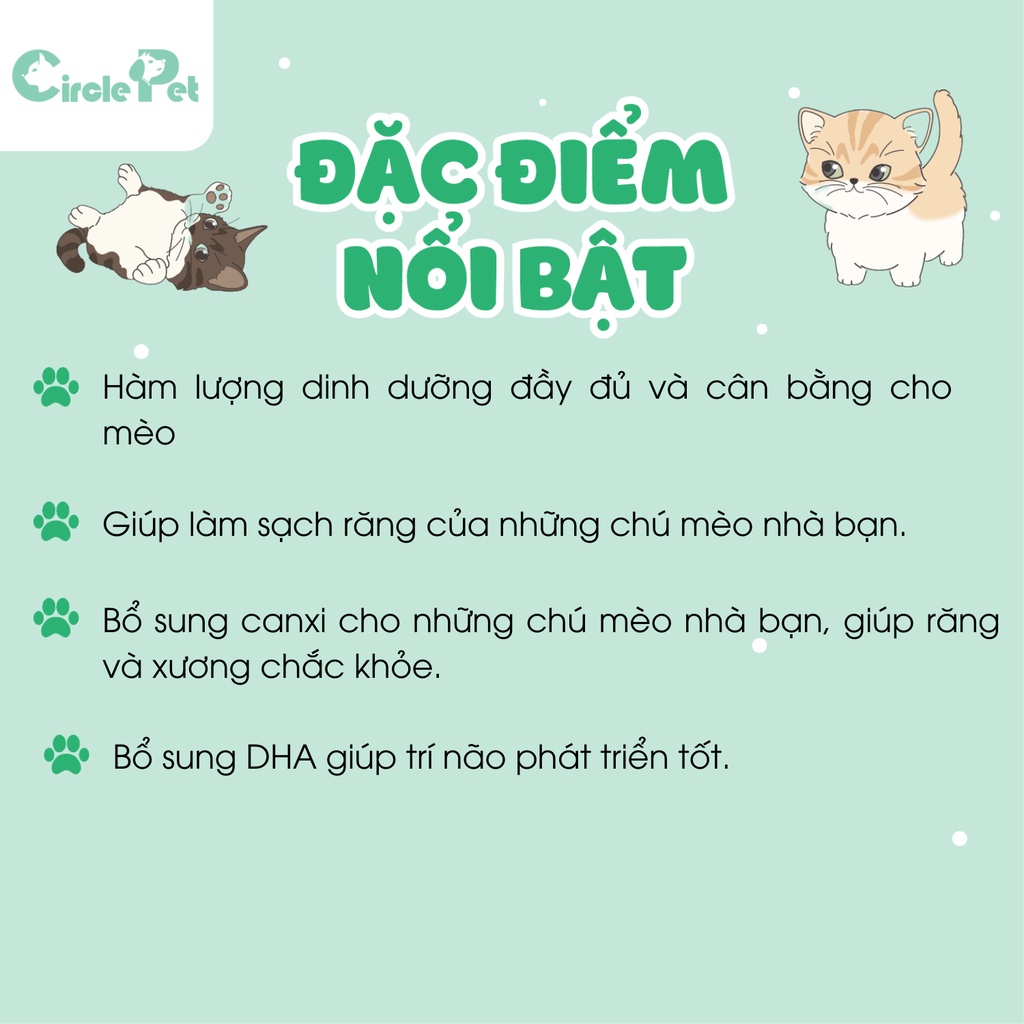 Pate Cho Mèo Nutri Plan Giàu Chất Dinh Dưỡng Thơm Ngon Bổ Dưỡng Nhiều Vị Hộp 160g - Circle Pet