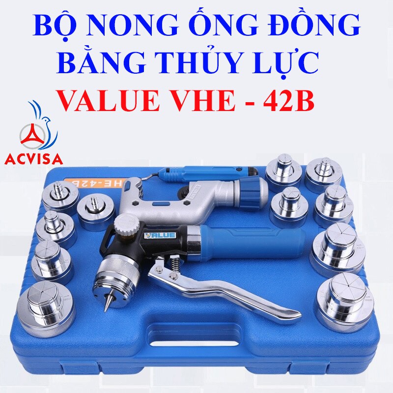 Bộ nong ống đồng bằng thủy lực Value VHE-29B / VHE-42B