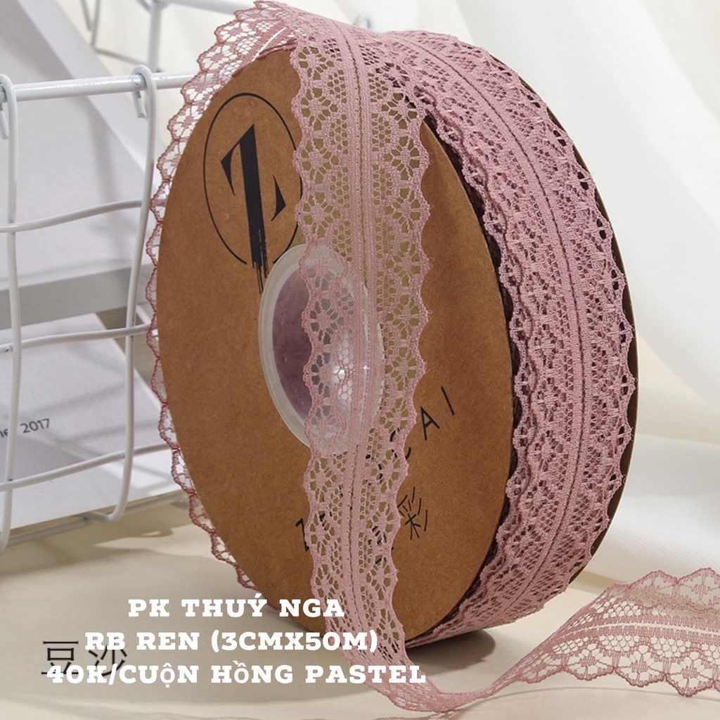 RUYBANG REN (3CMX25M) TRANG TRÍ BÁNH KEM