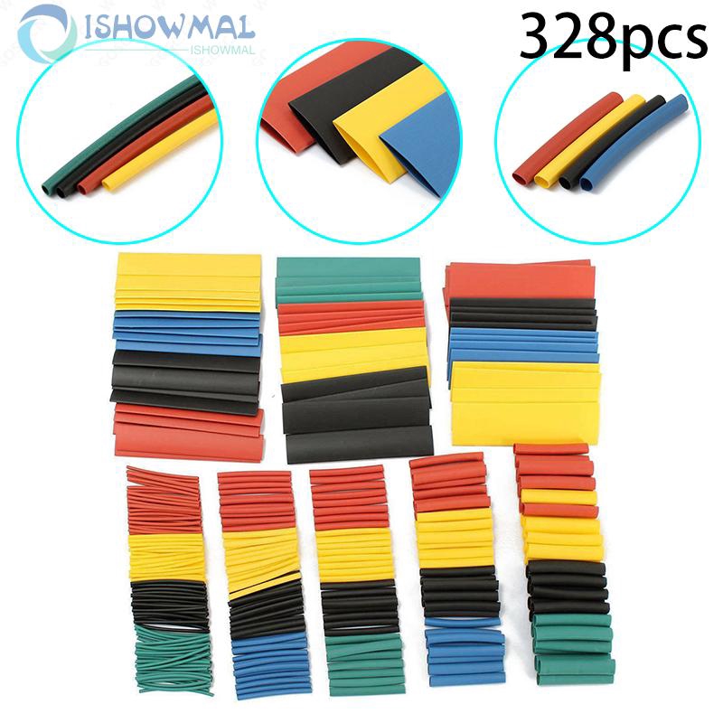 Set 328 ống co nhiệt nhiều kích cỡ