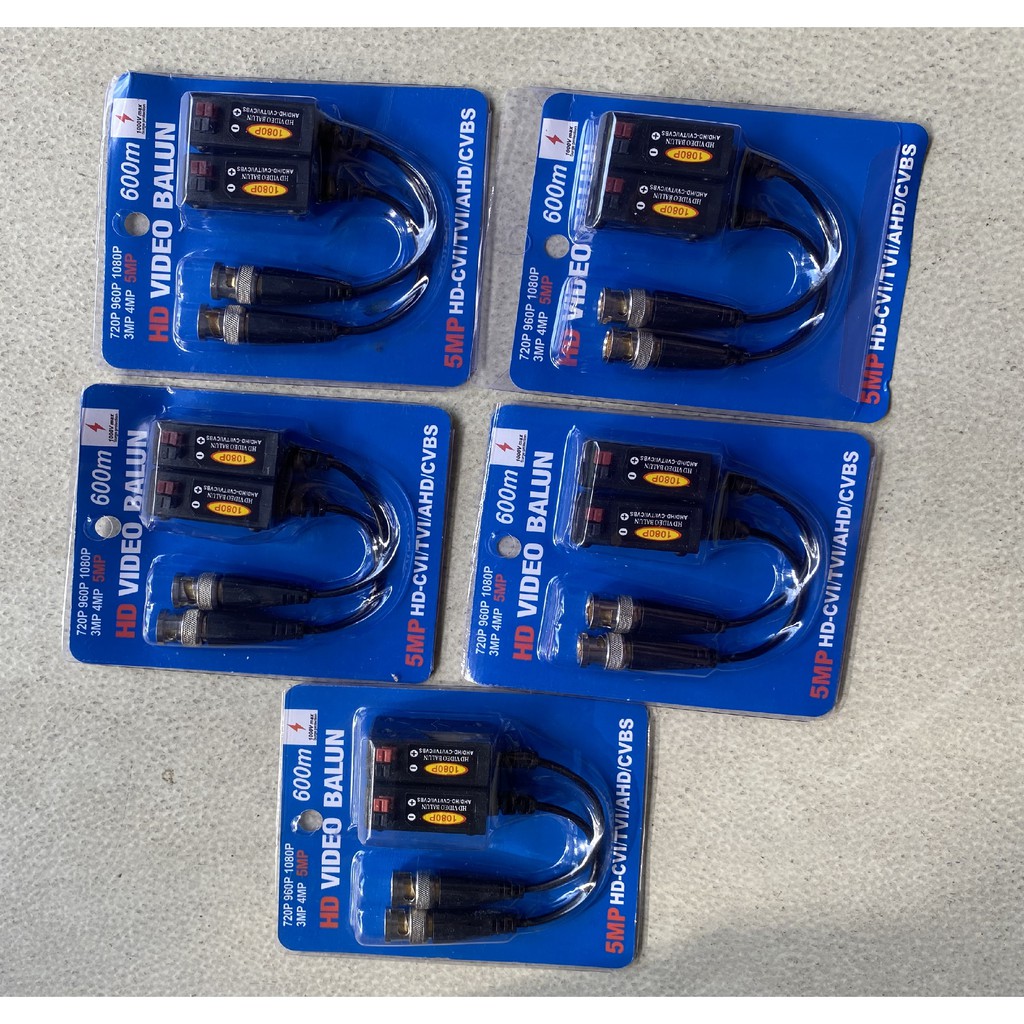 5 cặp Balun UTP 5MP