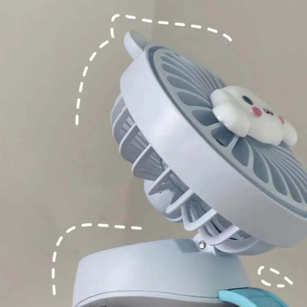 Quạt Đồng Hồ Đeo Tay Hình Gấu Hoạt Hình Kuromi Dễ Thương Cho Bé