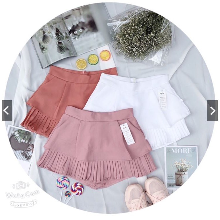 [Mã Fashion10 Giảm 10K đơn 50K] Chân váy xếp li 2 tầng siêu dễ thương | BigBuy360 - bigbuy360.vn