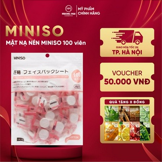 MẶT NẠ NÉN MINISO 100 viên