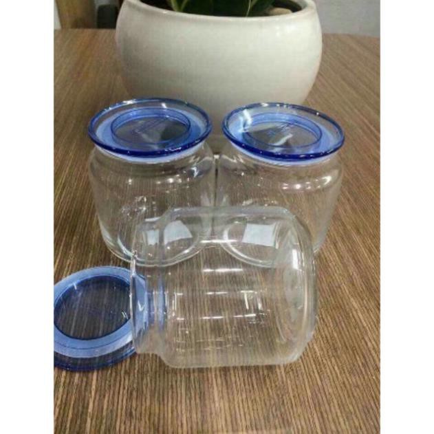 Hũ thủy tinh 500ml đến 1000 ml . Hộp tròn thủy tinh Rondo Luminarc 500ml/1000ml/1L/1 lit cao cấp