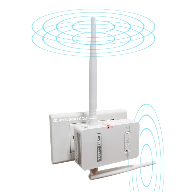 Kích sóng Wifi TOTOLINK EX200-V2 Xuyên Tường Cực Mạnh