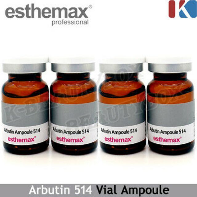 TẾ BÀO GỐC TRẮNG DA ESTHEMAX ARBUTIN AMPOULE 514 CHUYÊN DÙNG TRONG SPA, LẺ 1 ỐNG