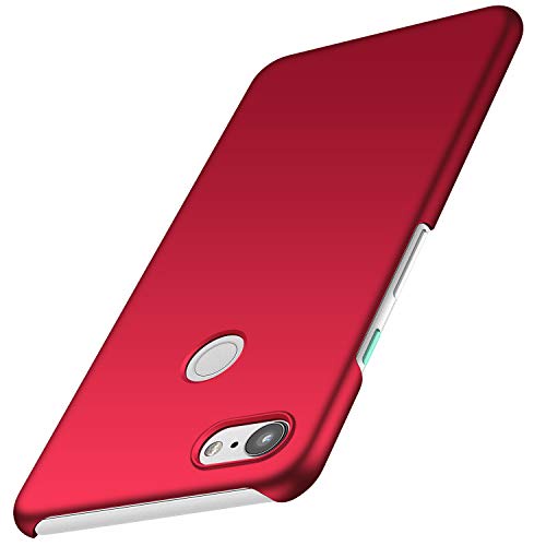 Ốp Điện Thoại Nhựa PC Cứng Mỏng Dạng Giáp Màu Đen Nhám Cho Google Pixel 3A XL Pixel 3AXL Plus