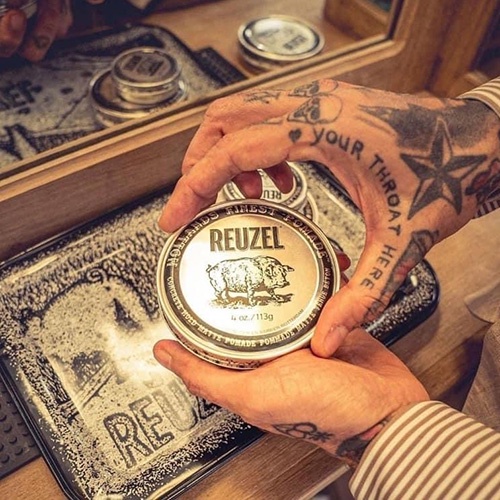 Sáp vuốt tóc Reuzel Concrete Hold Matte Pomade