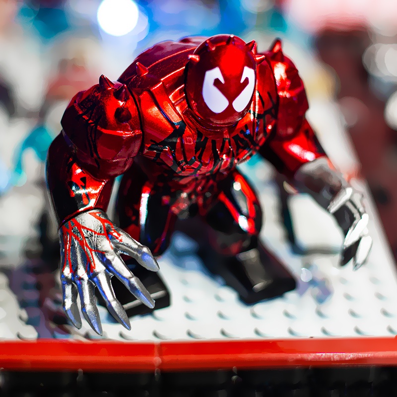 Cuộc tàn sát của Marvel Venom 2 Bắt đầu Siêu anh hùng Người nhện Toxin Deadpool Scream Venom Movie Lego Minifigures