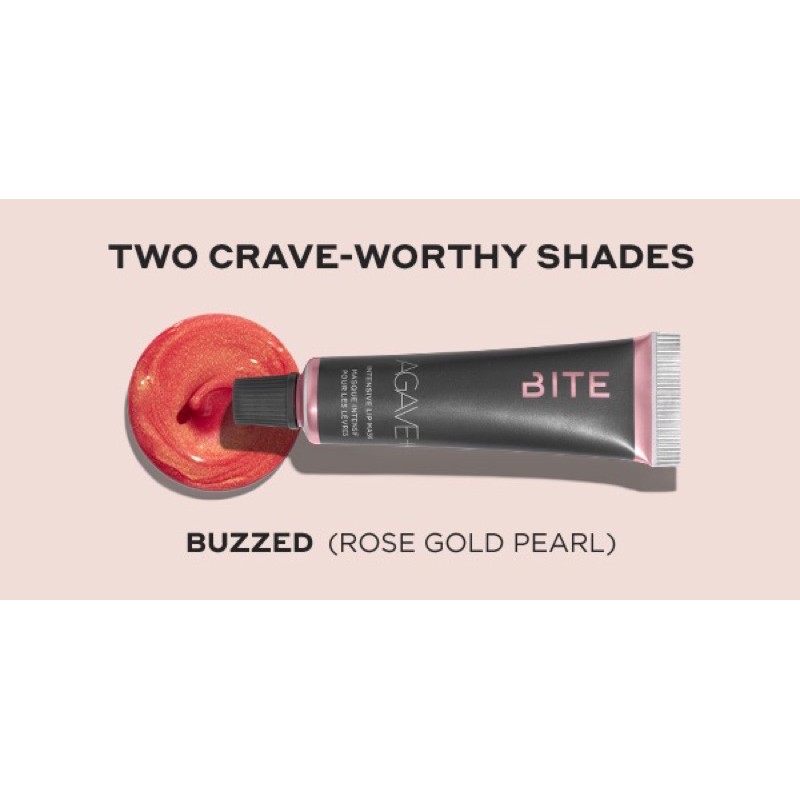 Bite Beauty - Mặt Nạ Ngủ Môi Bite Agave+ Intensive Lip Mask 15g