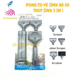 Dụng cụ vệ sinh hồ cá thủy sinh 3 in 1 Ista Smart Maintainer