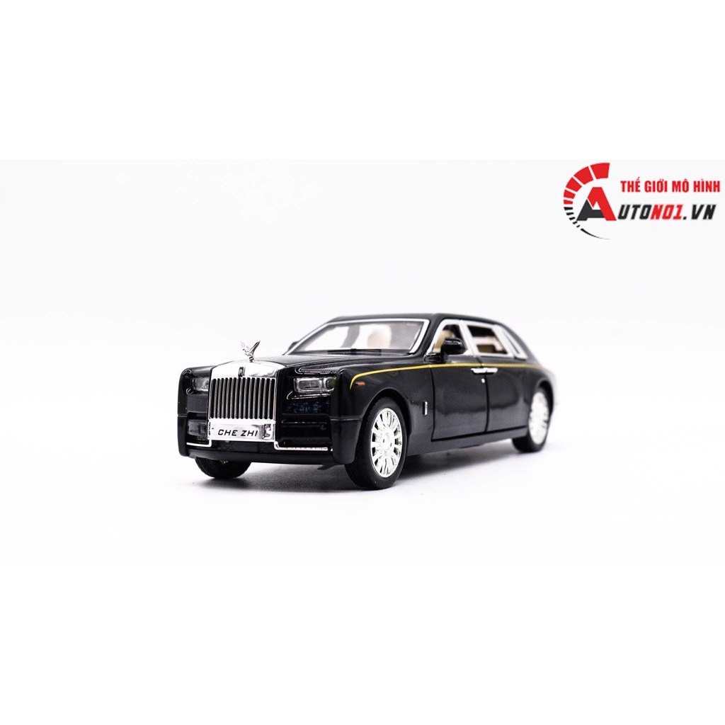 MÔ HÌNH XE ROLLS ROYCE PHANTOM BLACK 1:32 MINIAUTO 7837