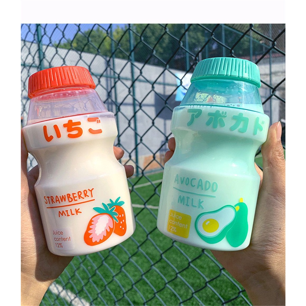 Bình Lắc Trà Bằng Nhựa Không Bpa Nhiều Màu Thời Trang