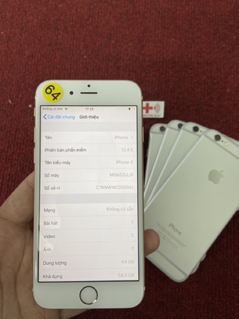 ⚡️[Chính Hãng] Điện Thoại iPhone 6 Quốc Tế 64Gb