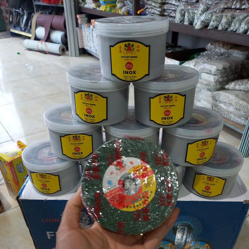 [SIÊU RẺ ] ĐÁ CẮT SƯ TỬ XANH HỘP 50 VIÊN