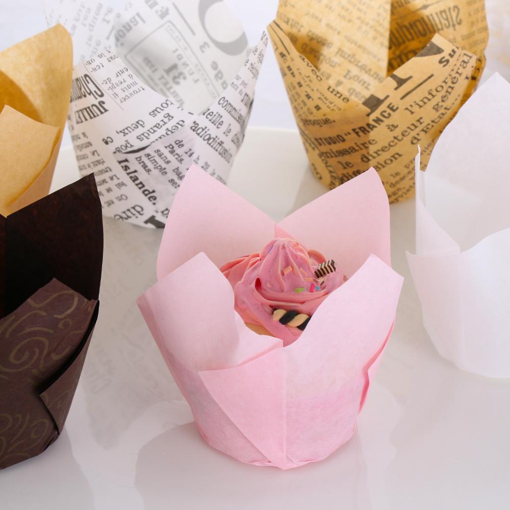 Set 1 Cốc Giấy Làm Bánh Cupcake Tiện Lợi