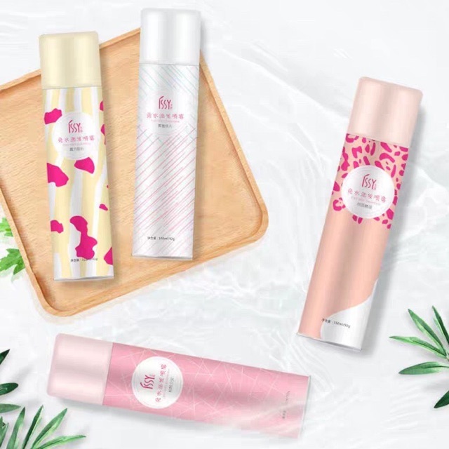 Dầu gôi khô xịt gội khô không cần nước cho tóc bết dầu