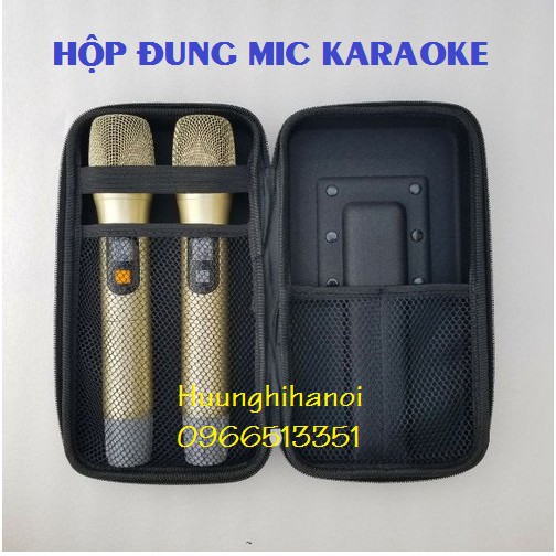 Hộp đựng micro, bao đựng mic cho dàn karaoke, loa kéo chống chầy xước, rơi vỡ