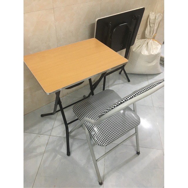 Bàn gấp chân cao 75cm FREE SHIP sơn tĩnh điện siêu bền