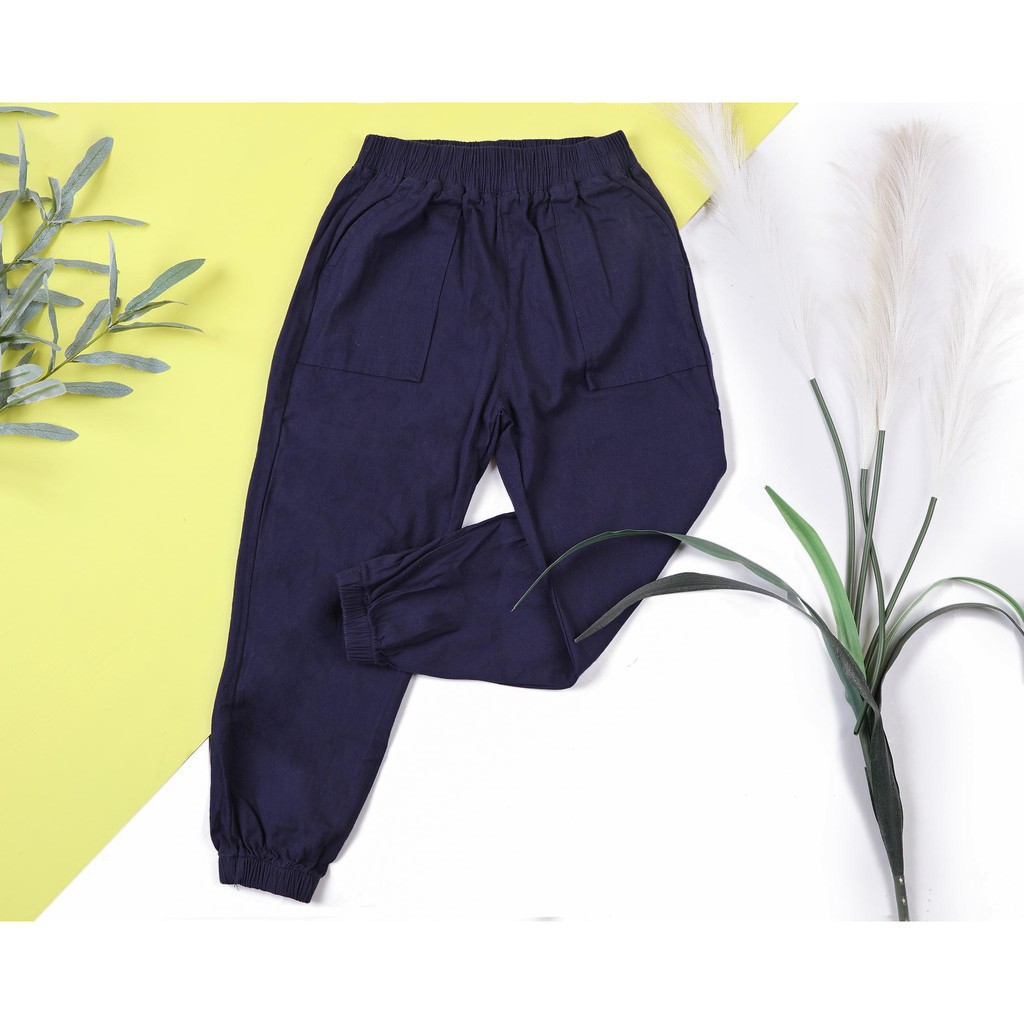 Quần dài kaki đũi thu đông bo gấu bé trai size 11-15T, cho bạn từ 32-48kg. Chất kaki đũi mềm mịn, không nhăn