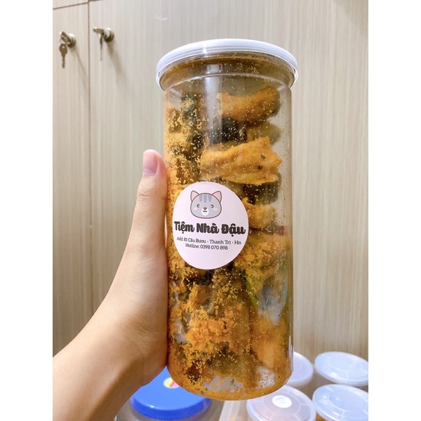 Da cá trứng muối giòn rụm - Đồ ăn vặt giá rẻ Hà Nội | BigBuy360 - bigbuy360.vn