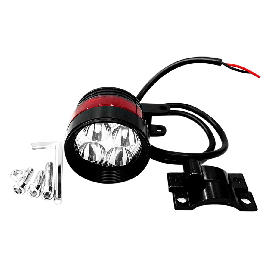 Đèn trợ sáng L4 3 chức năng vòng đỏ có công tắc