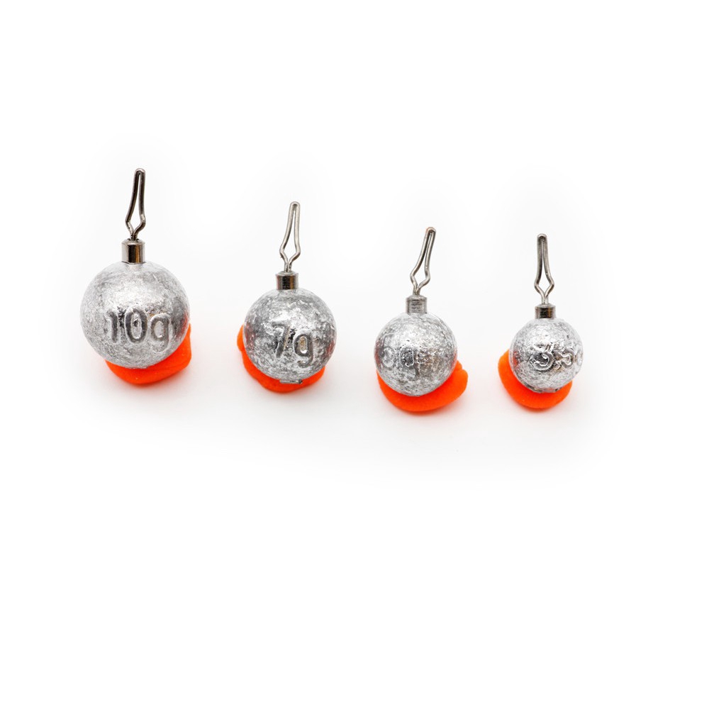 Set 5 Chì Câu Cá Xoay 360 Độ 3.5g 5g 7g 10g