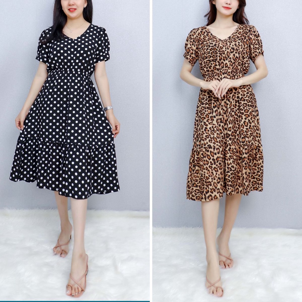 Đầm maxi trung niên cho mẹ đi biển đi chơi du lịch AMYRA - Váy mặc nhà chất lanh thái cao cấp dễ mặc Va162