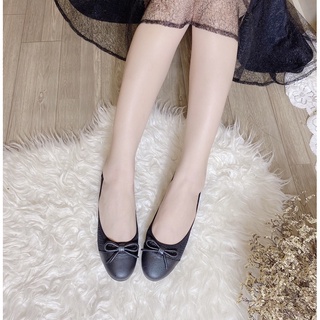 Giày Búp Bê Da Thật Phối Lưới - 2057