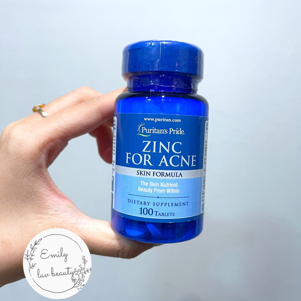 Viên kẽm Zin For Acne 100 viên