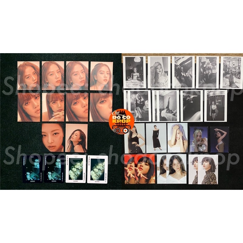 Thẻ Postcard BLACKPINK ROSÉ How You Like Thay, The Album, R, Kill This Love